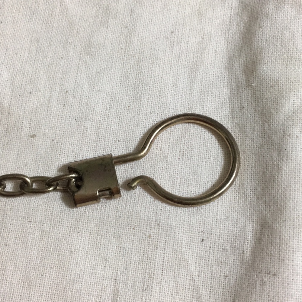🖤RARE💕design Vintage damascene key ring - Picture 7 of 10